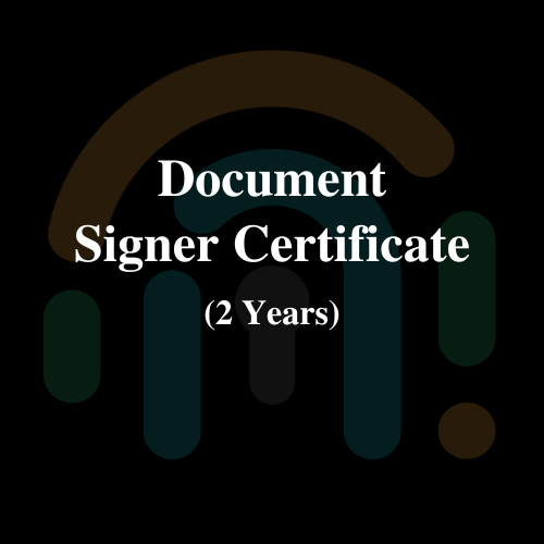 Document Signer Certificate (ORG) - 2Y